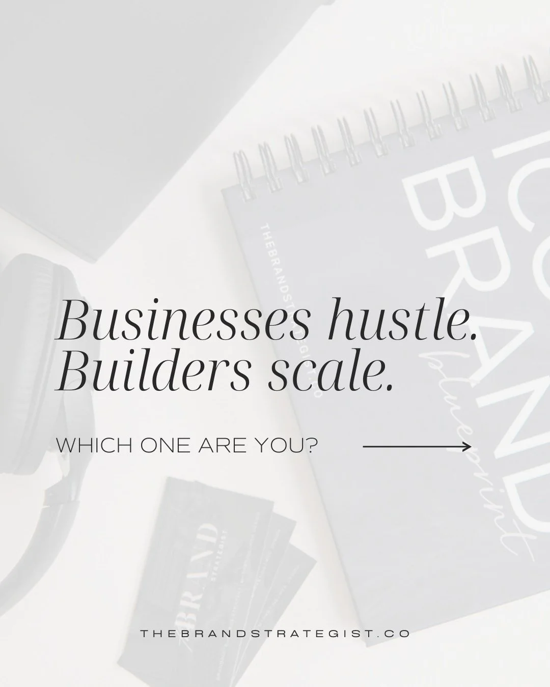 Builders think differently. They build differently. 

If you are truly ready to move from hustle to scale, let&rsquo;s begin the conversation. Link in bio or visit us online www.thebrandstrategist.co

#thebrandstrategist // Brand Identity, Branding, 