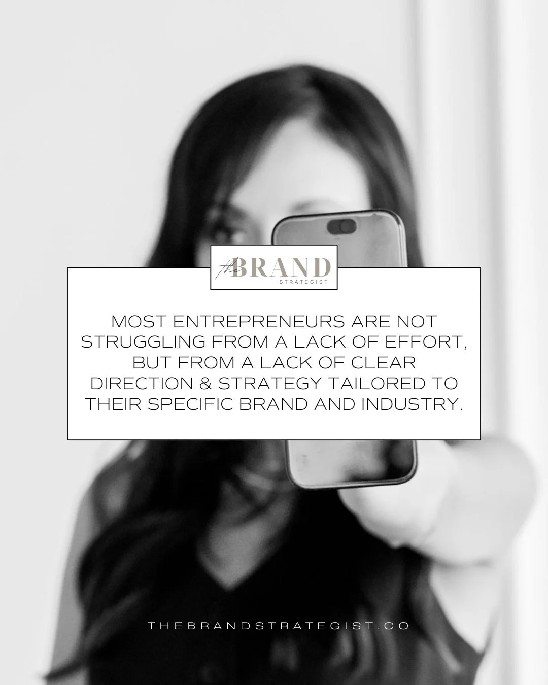 "Most entrepreneurs are not struggling from a lack of effort, but from a lack of clear direction &amp; strategy tailored to their specific brand and industry." - Cynthia | The Brand Strategist

If this resonates, it may be time to finally b