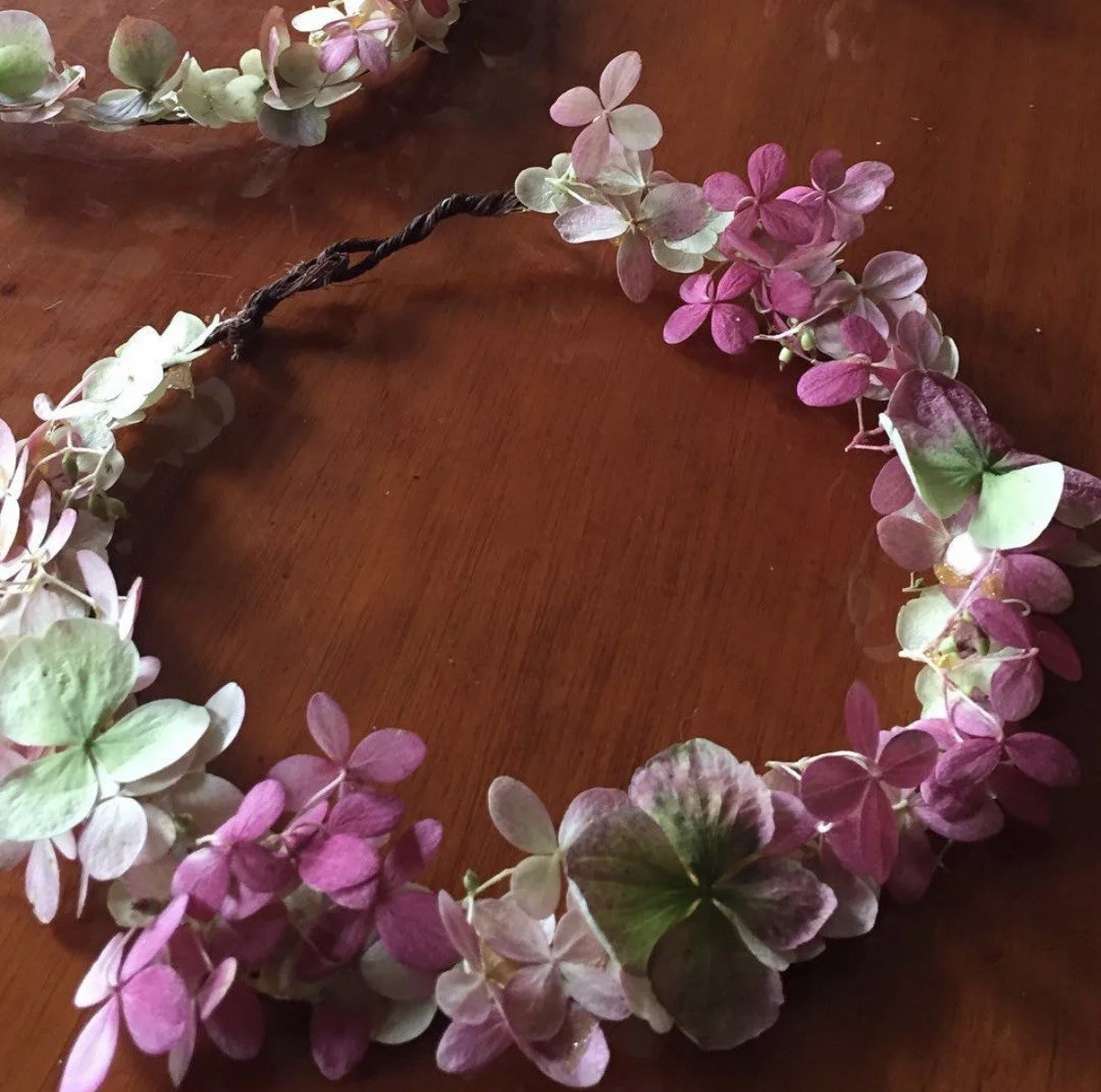 Flower girl hydrangea crown.jpg