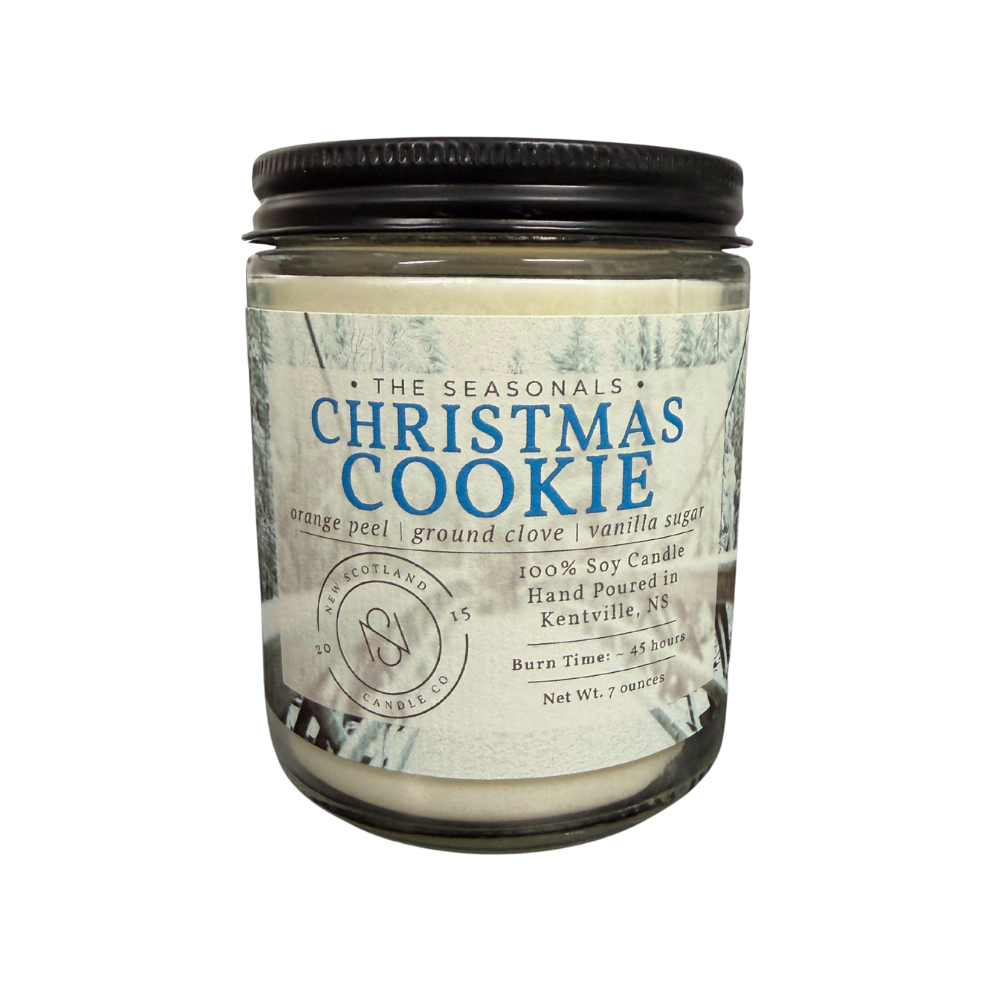 Soy Wax 7oz Glass Jar Candle-Christmas Cookie.png