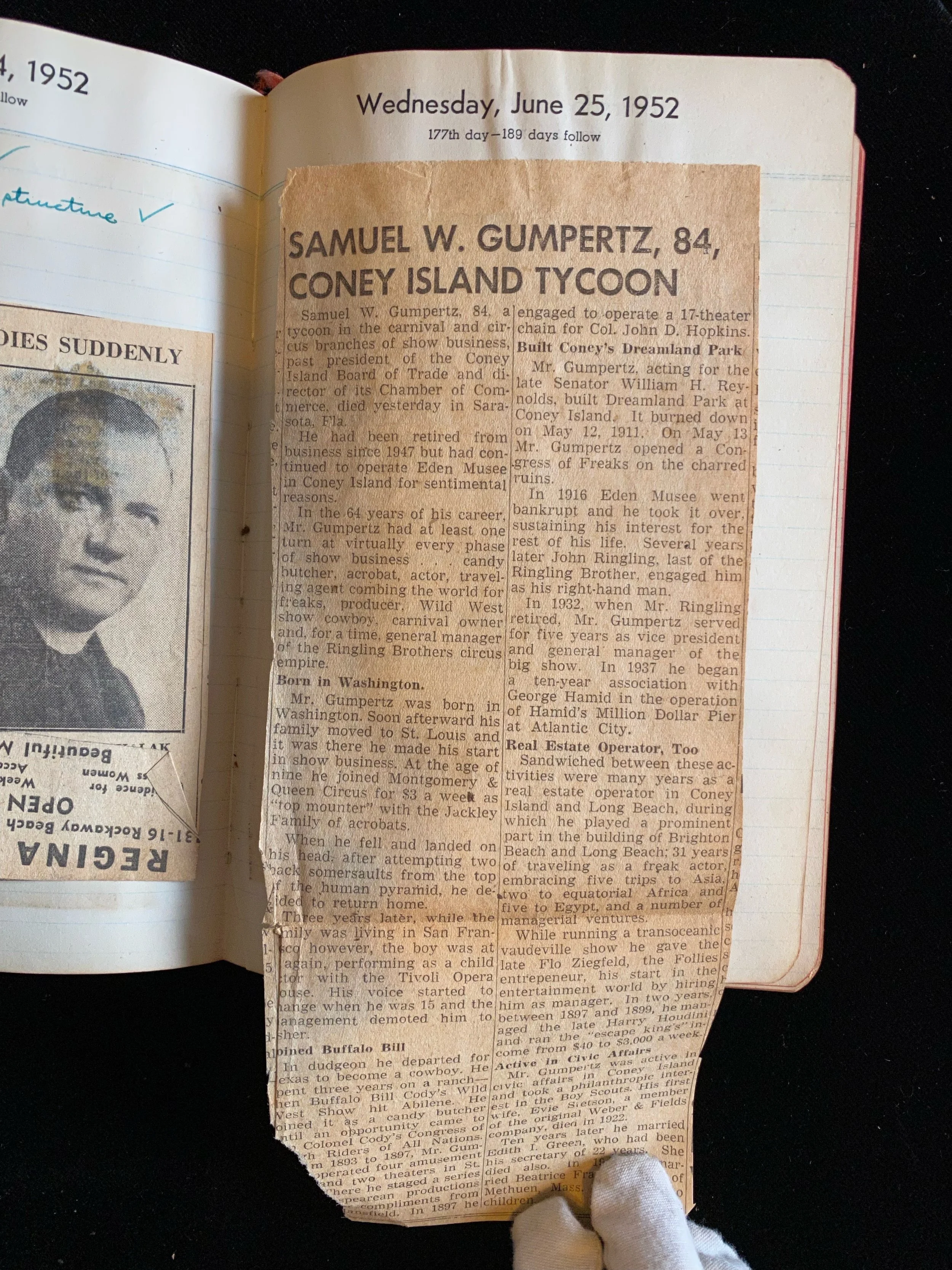 The Diaries of James Onorato — Coney Island Museum