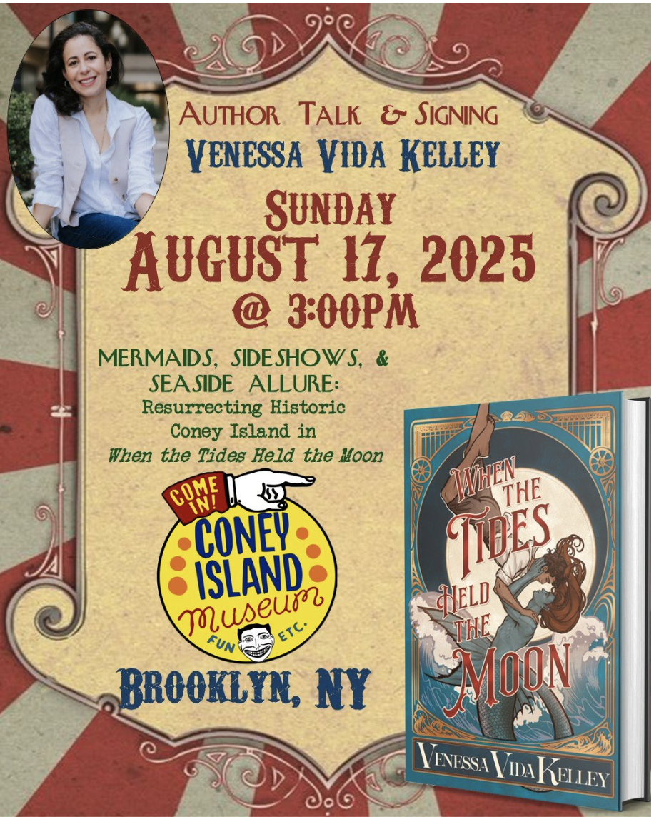Mermaids, Sideshows, and Seaside Allure: Resurrecting Historic Coney Island in “When the Tides Held the Moon”