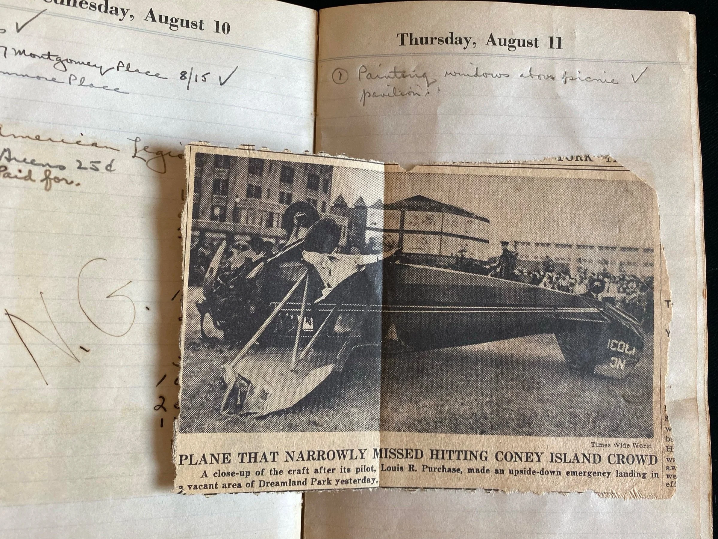The Diaries of James Onorato — Coney Island Museum