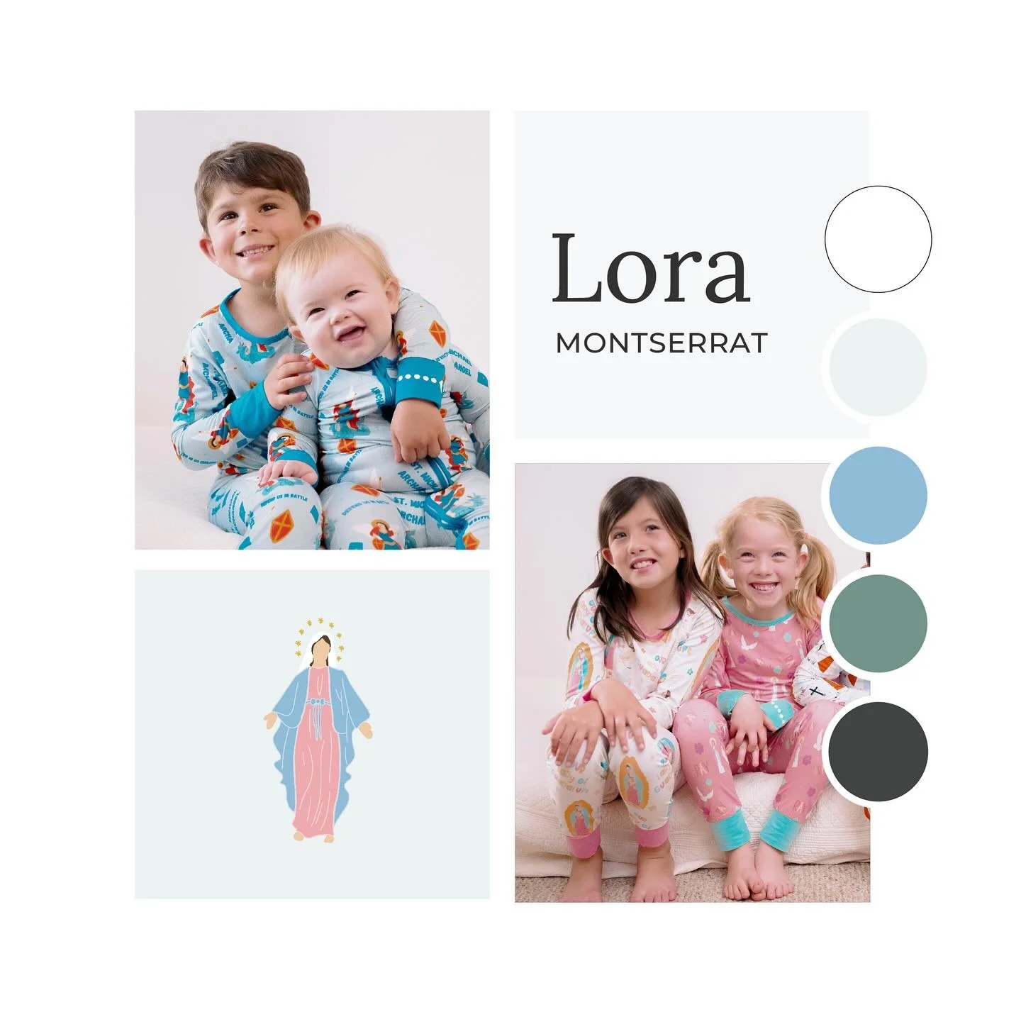 Mood board for this lovely new brand&rsquo;s website @under.her.mantle. 🙏💕