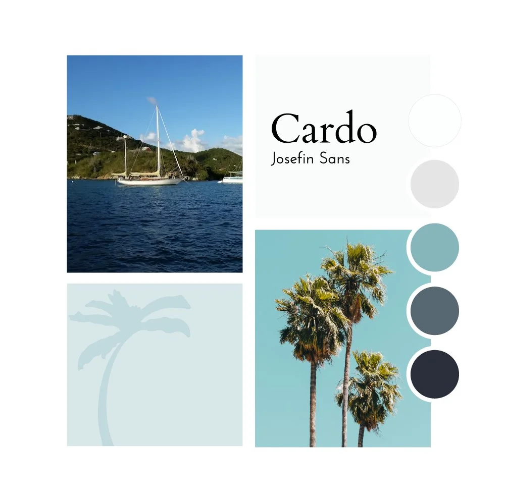 Moodboards for Commercial Reporter website