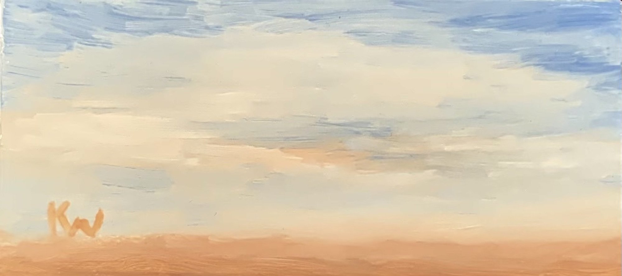 Cloud Meditation 54
Oil/Wood
3.5” x 7.5”