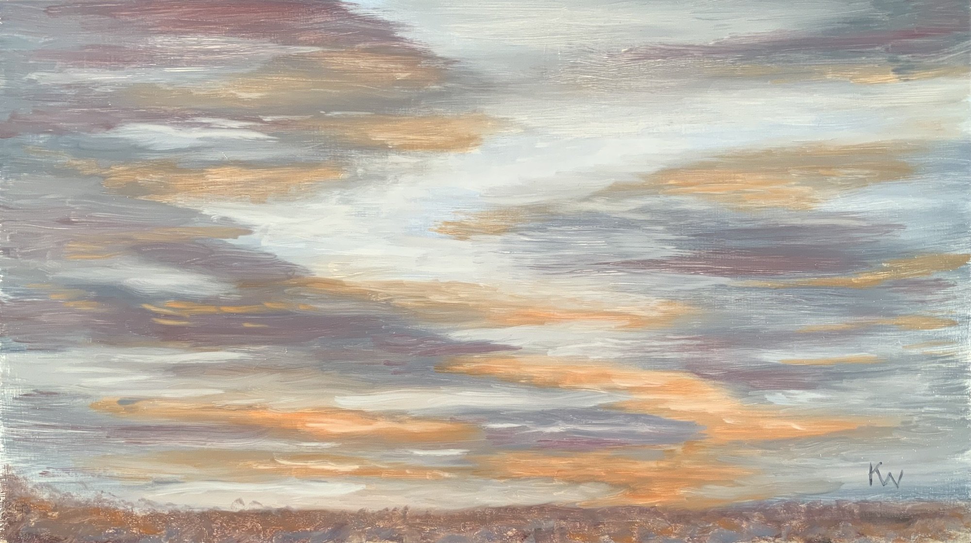 Cloud Meditation 58
Oil/Wood
11.25” x 20”