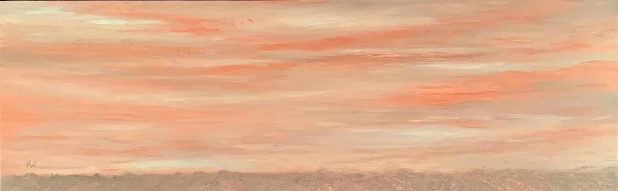 Meditation 76
Oil/Wood
11.25” x 36” 