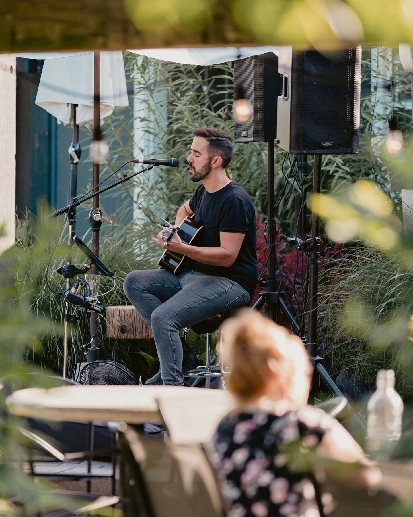 Our patio will be open soon and we are excited to kick back and be serenaded by our lineup of talented musicians playing all summer long. This year we have return of our favourites @michaelsaracinomusic, @tinroofduo and @jpshalala as well as some fam