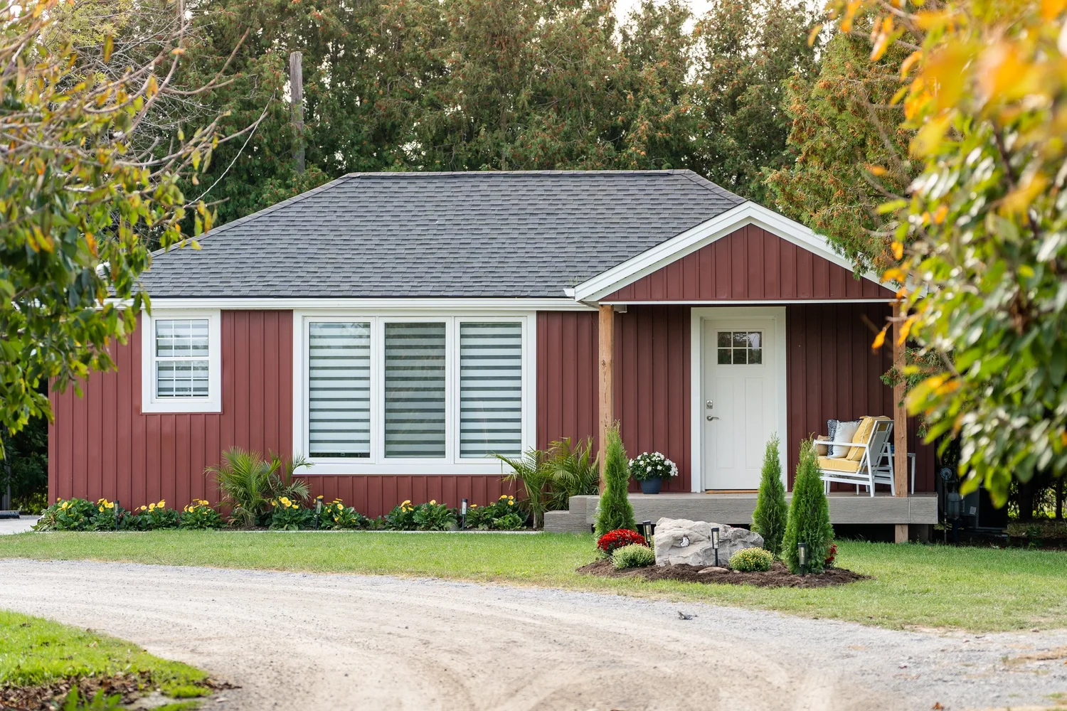Historic farm cottage at Honsberger Estate