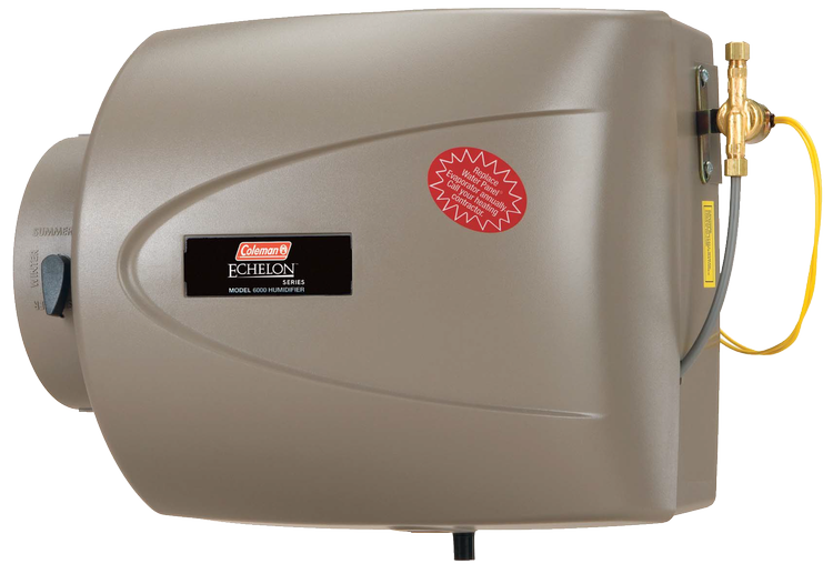 Coleman bypass flow-through humidifier