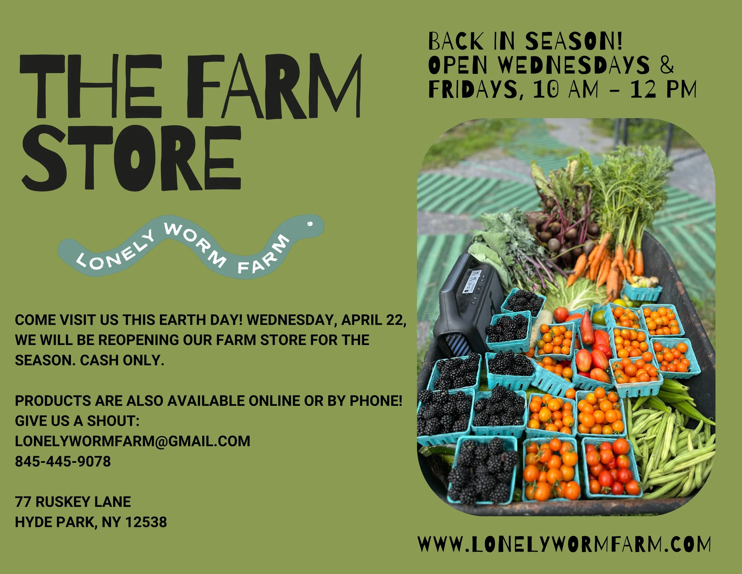 Blooming Together! Upcoming April Events at Lonely Worm Farm