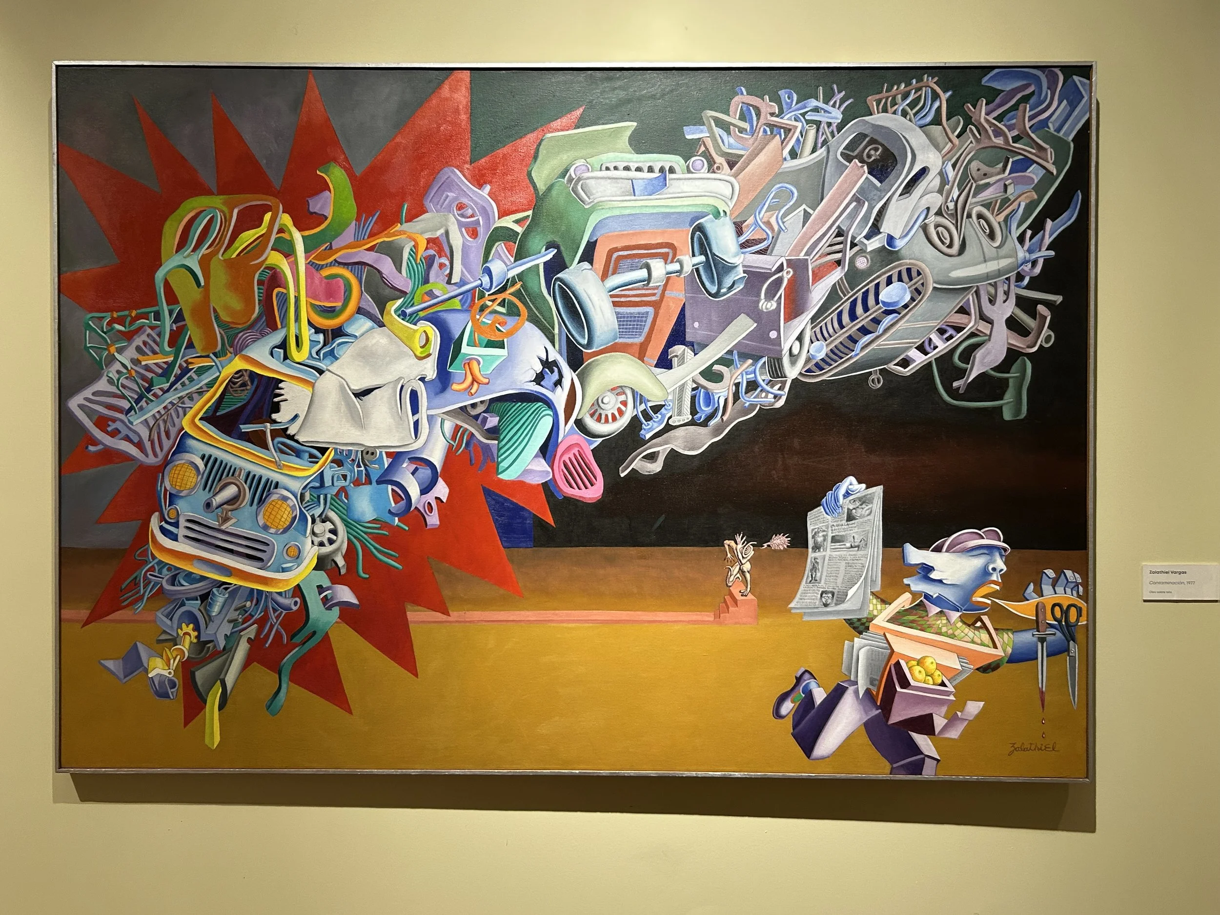 Painting in the Museo Arte Moderno