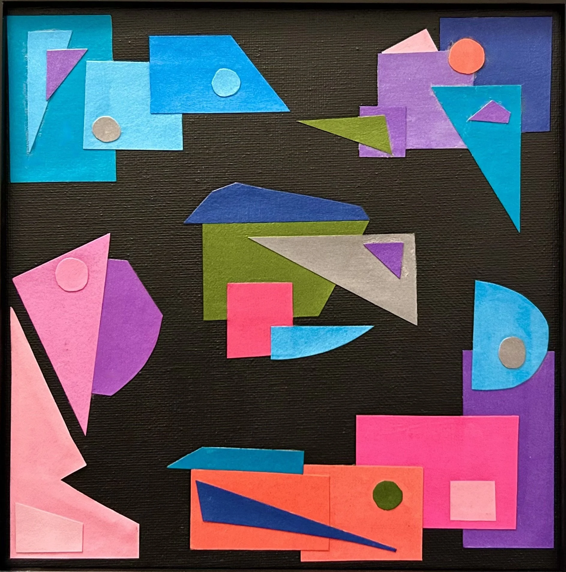 Collage from my "Stained Glass" Series No. 19