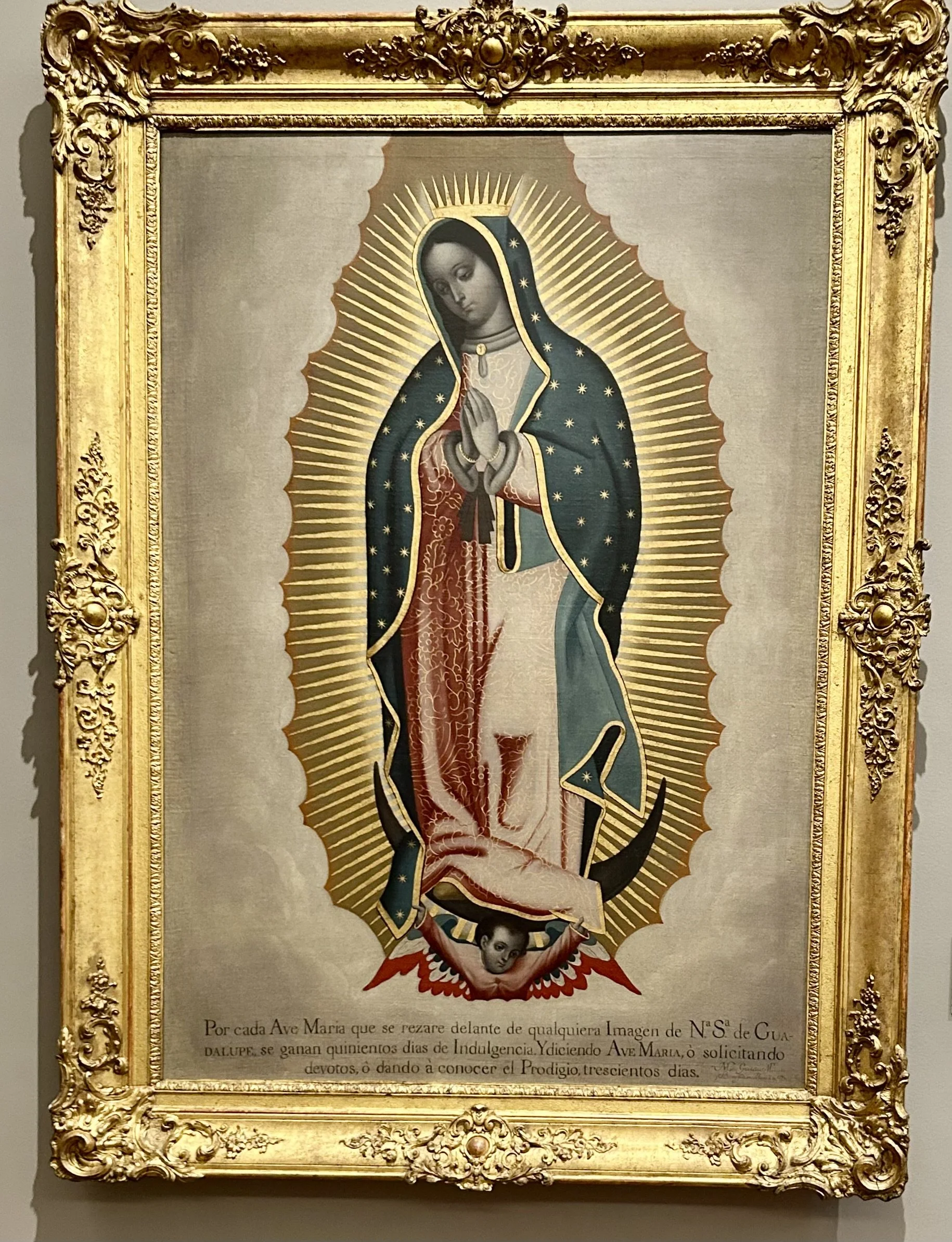 The Virgen de Guadalupe