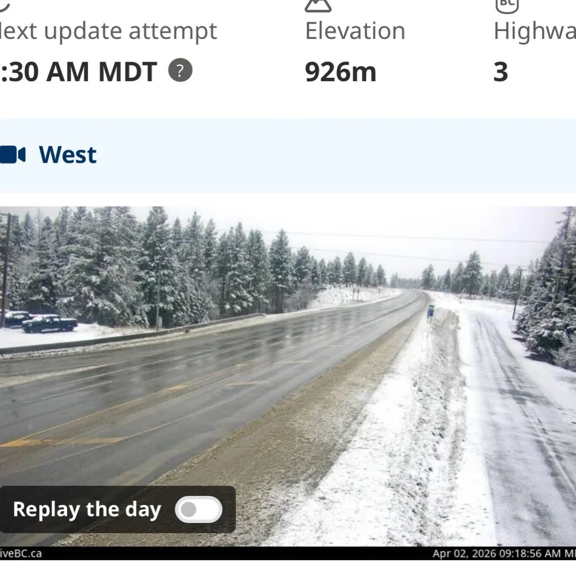 Weather in the South Country is wet, very slushy &amp; the forecast is such for the whole day into the evening. 

That said, the weekend forecast isn&rsquo;t bad, even breaks of sun on Saturday 🫨so hopefully the Dorr - Grasmere Motorized Trail Netwo