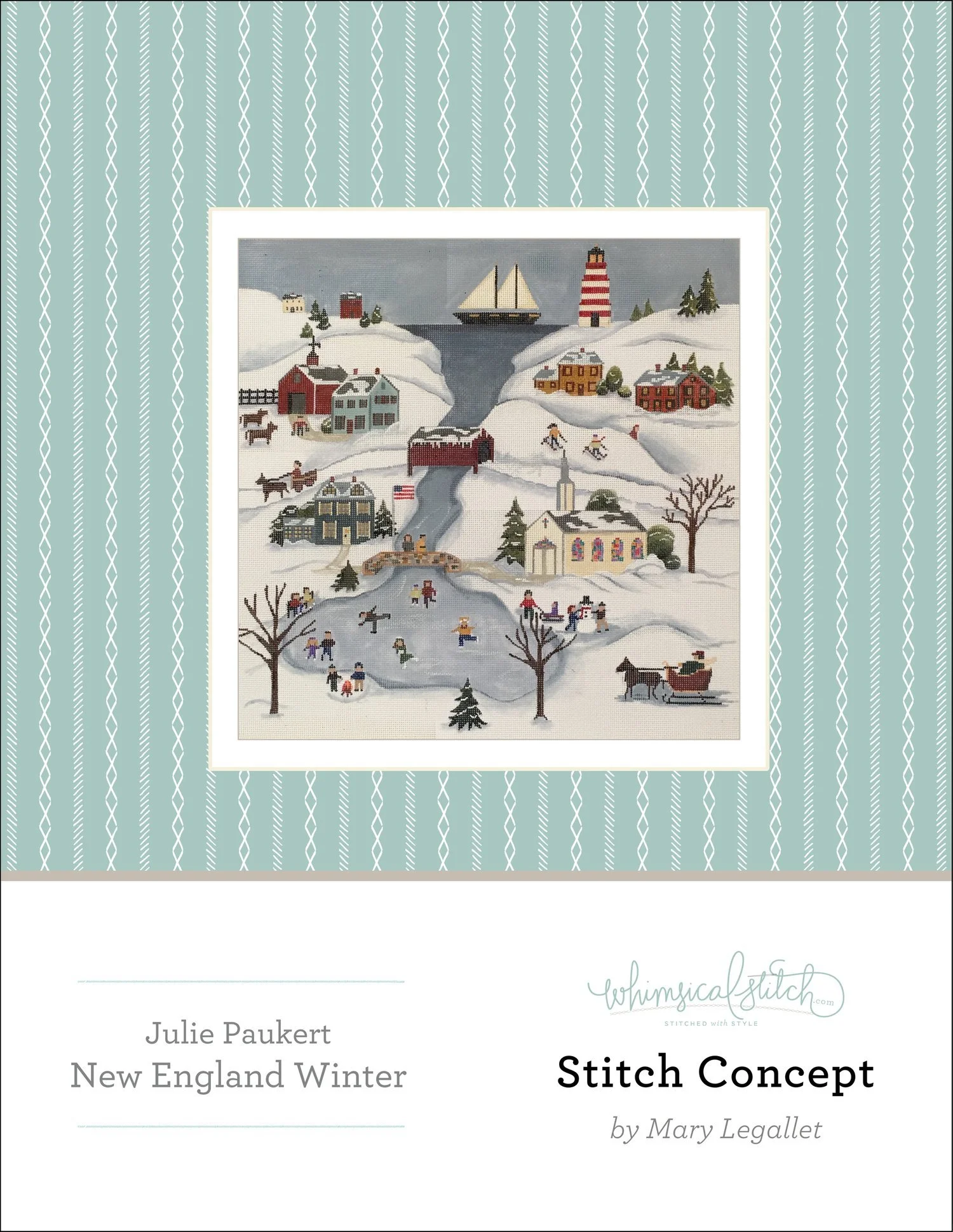 New England Winter Scene