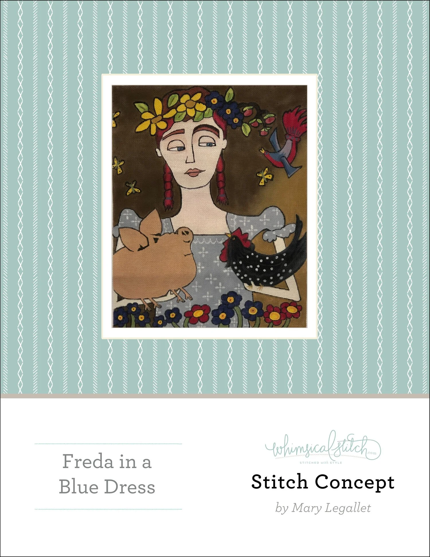 Freda in a Blue Dress