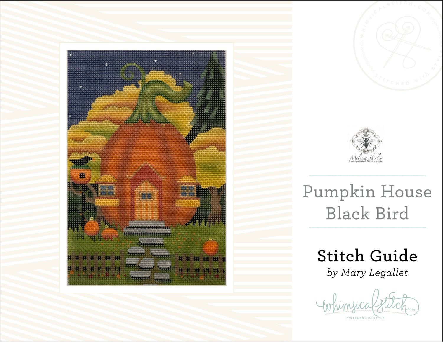 Pumpkin House Black Bird