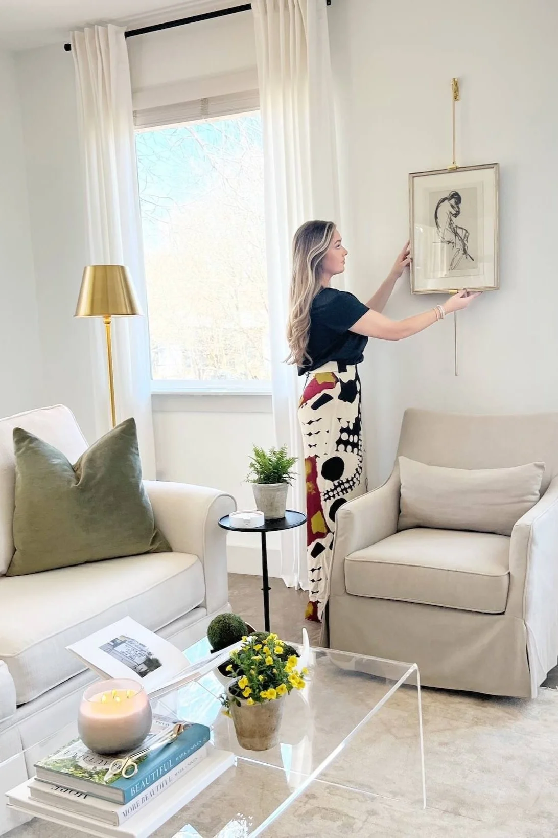 interior designer living space