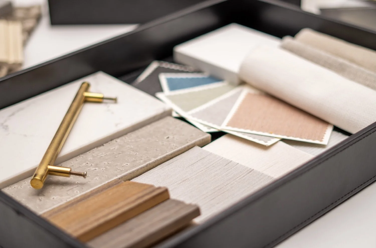 flatlay elements interior designer