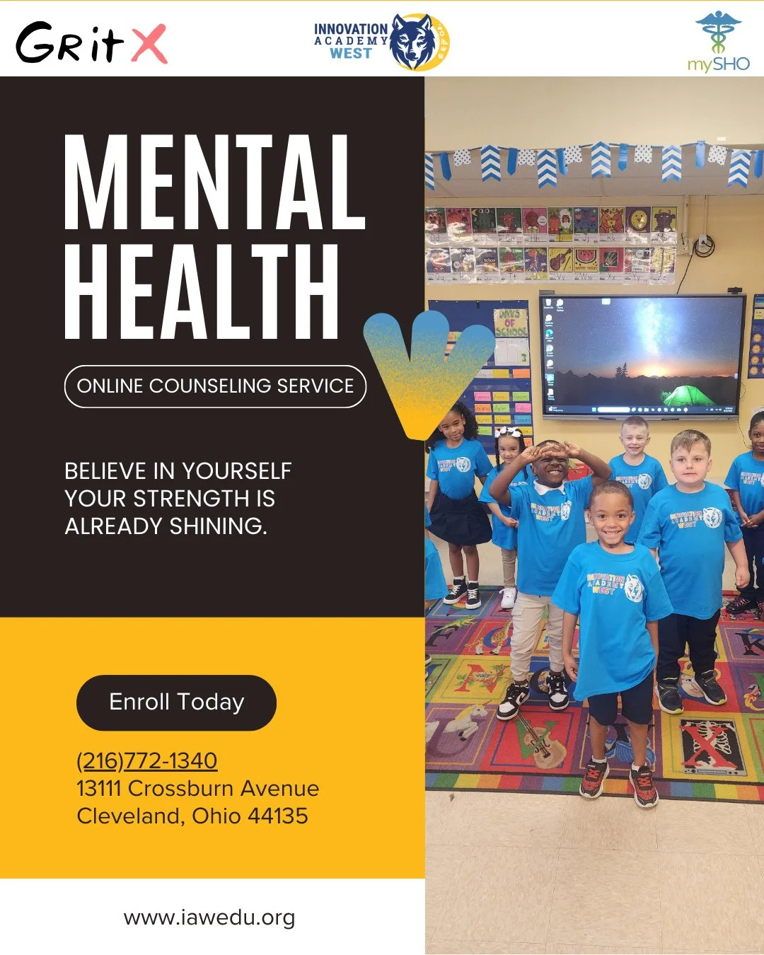 🌟 Big feelings can be tough&mdash;but help is always nearby.⁠
IAW students and families can connect with MySHO&rsquo;s online counseling services for guidance, comfort, and tools that make each day a little easier.⁠
⁠
#IAWCommunity #MentalHealthSupp