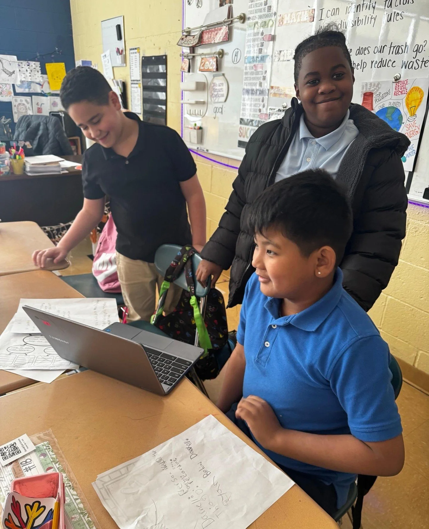 🎬✨ IAW 4th graders are hard at work creating their STEAM commercials!⁠
⁠
From brainstorming ideas to bringing their concepts to life, our students are using creativity, teamwork, and problem-solving to shine. We love seeing innovation in action at I