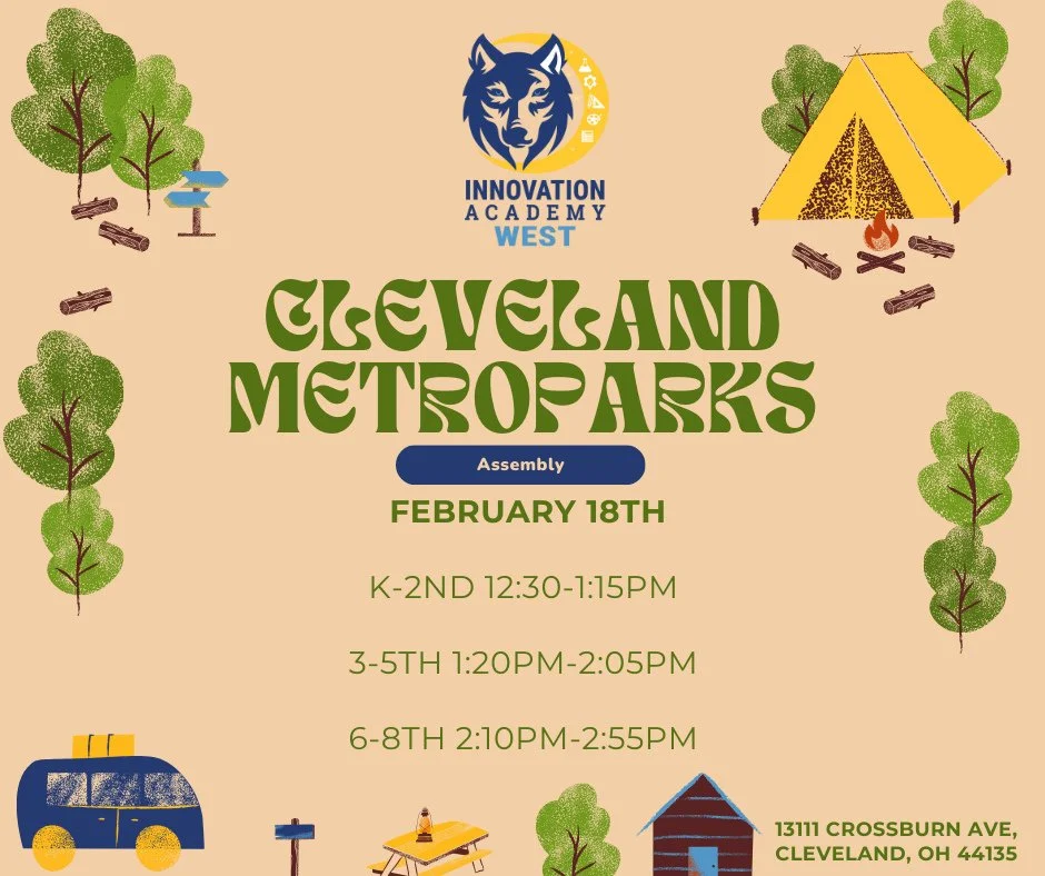 Adventure is coming to IAW! 🌲🦊⁠
Our students will be learning all about nature and wildlife during our Cleveland Metroparks Assembly on February 18th. We can&rsquo;t wait!
