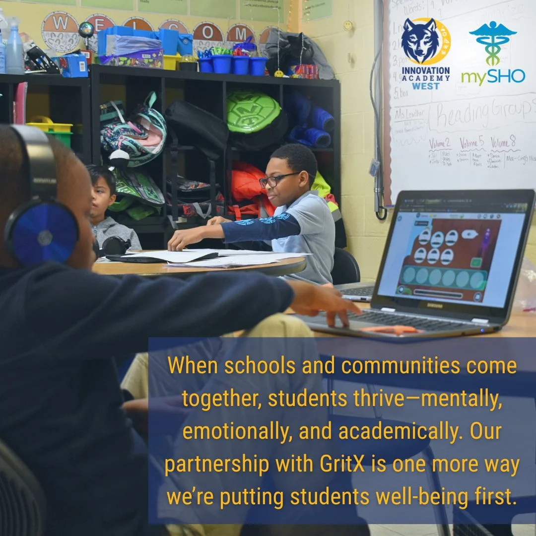 When schools and communities come together, students thrive&mdash;mentally, emotionally, and academically. 💙 Our partnership with GritX helps us put student well-being first, every single day.