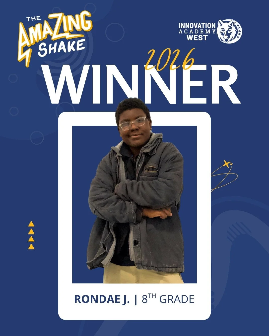 🏆 Congratulations to our Amazing Shake Champion, Rondae!⁠
⁠
This competition challenged students to demonstrate professionalism, confidence, and strong communication skills through a series of real-world interactions.⁠
⁠
We are incredibly proud of a