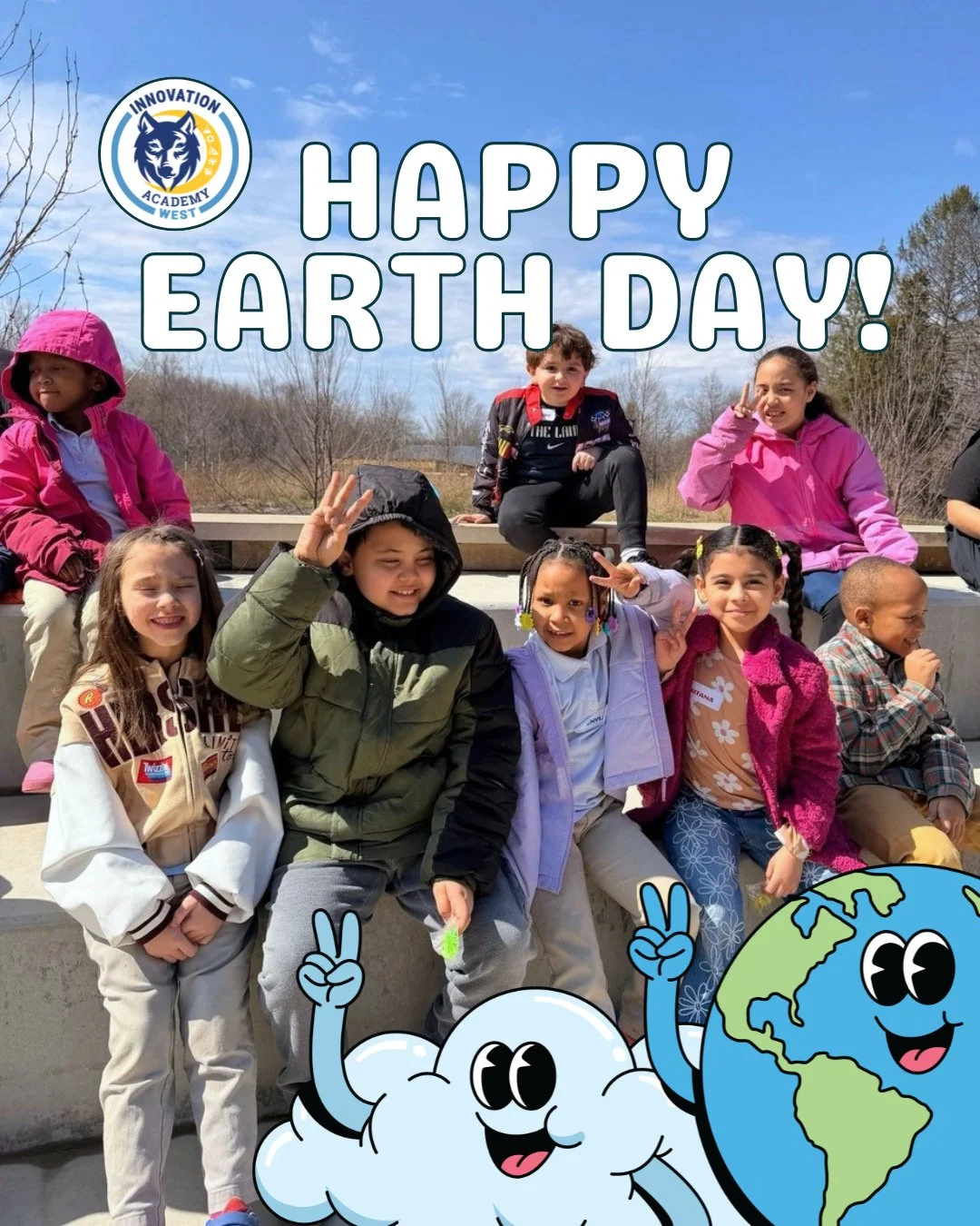 Getting to know the Earth is our favorite way to learn 🌎⁠
⁠
From outdoor investigations to caring for our school environment, learning grows beyond the classroom walls.⁠
⁠
Happy Earth Day! 💚