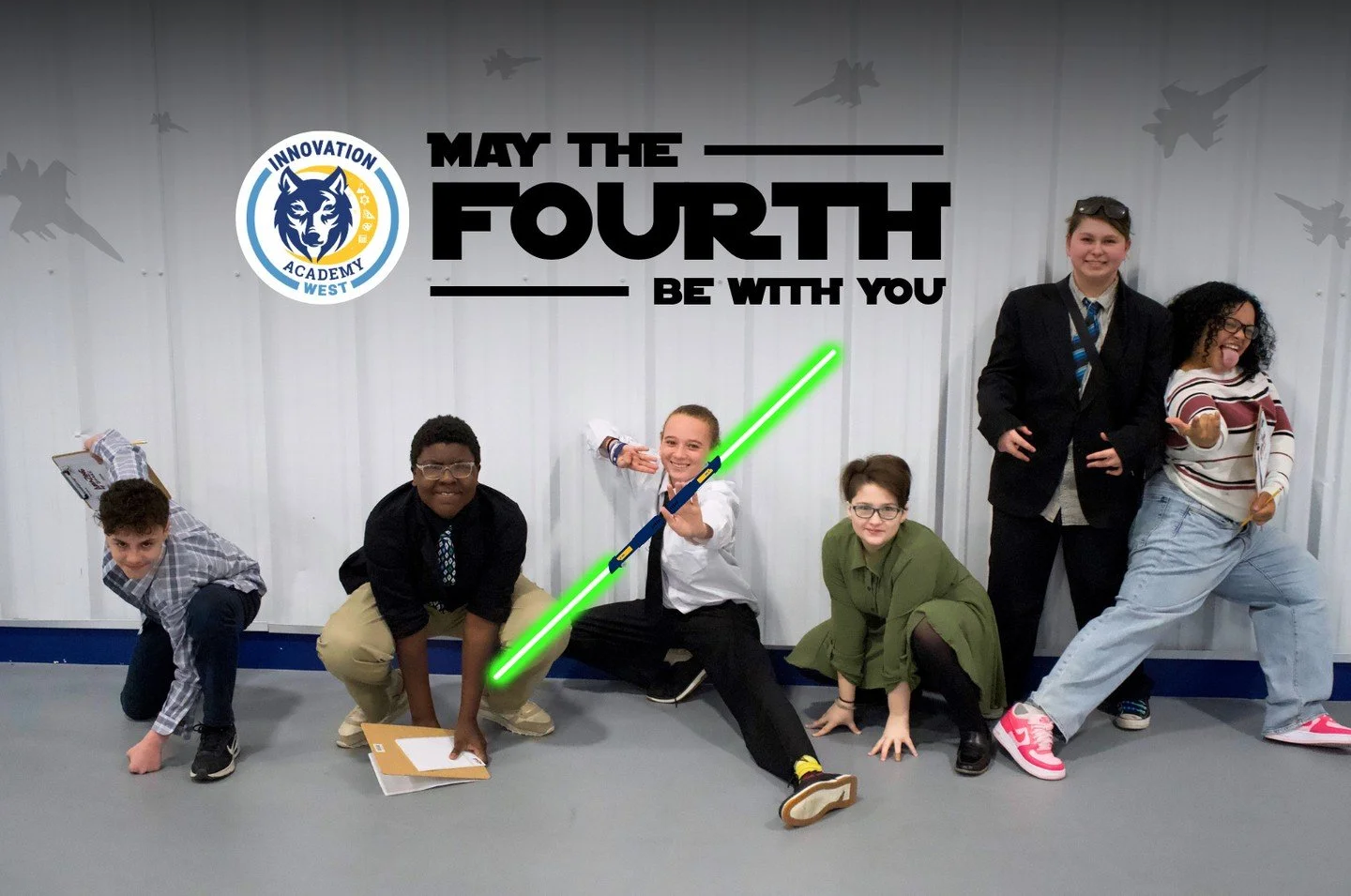 Jedi training is clearly going well 👀✨⁠
May the 4th be with you!⁠
⁠
#MayThe4thBeWithYou #StarWarsDay #K8Strong #WeLoveYouHere