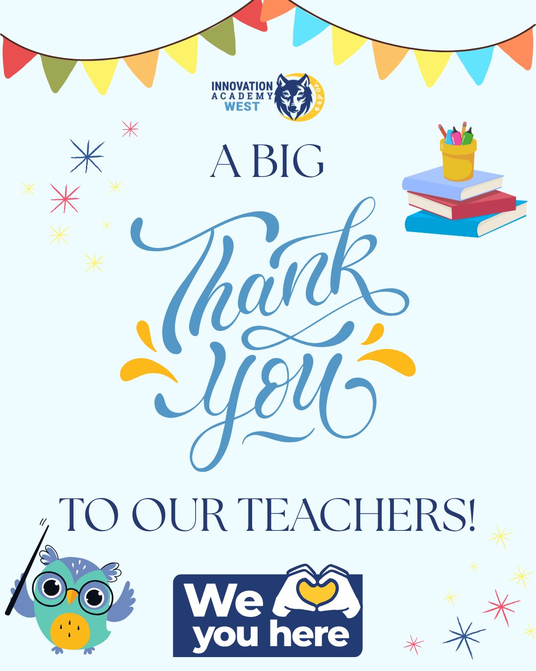 This week, we celebrate the educators who go above and beyond.⁠
Happy Teacher Appreciation Week, and thank you for shaping futures, encouraging growth, and making a difference every day.