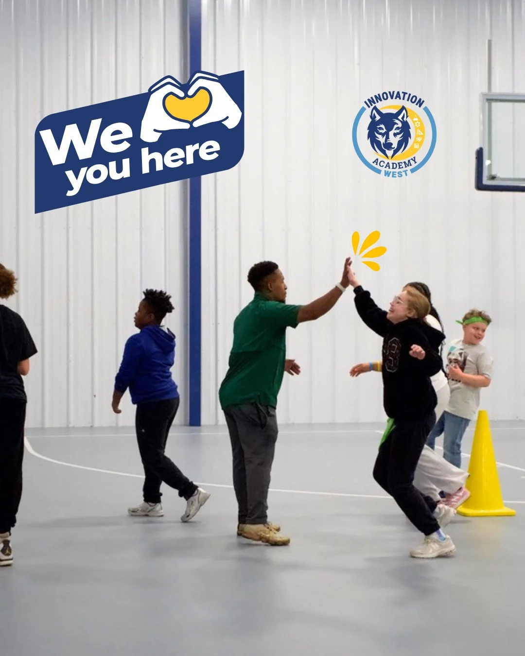 Every high five, every smile, every moment matters. ✋💙⁠
At IAW, students are encouraged to be themselves and supported every step of the way. Now enrolling K&ndash;8!⁠
⁠
#WeLoveYouHere #IAW #EnrollNow #K8Schools