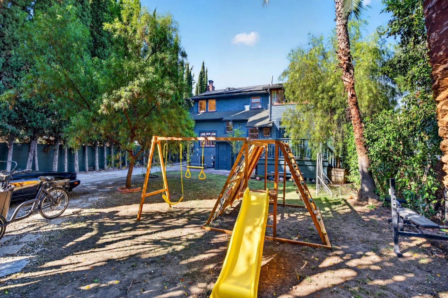 Freshly cleaned yellow playground slide (1).jpg