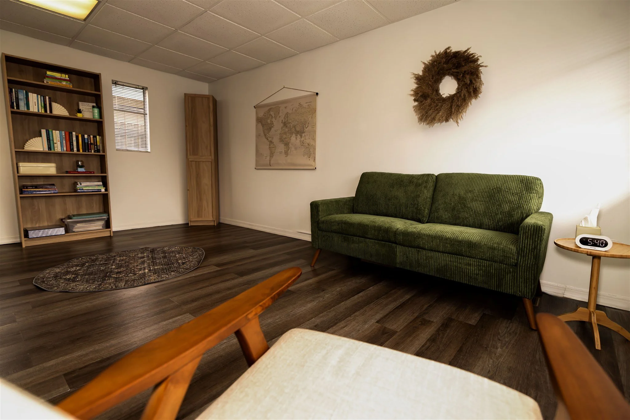 Warm Cozy Orlando Therapy Office