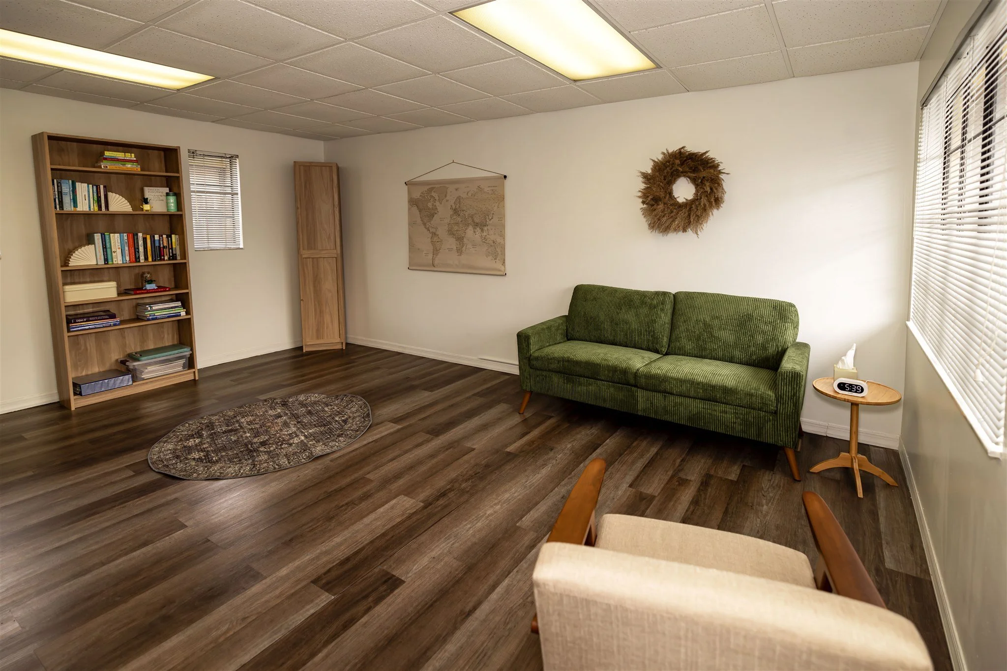 Warm Cozy Orlando Therapy Office
