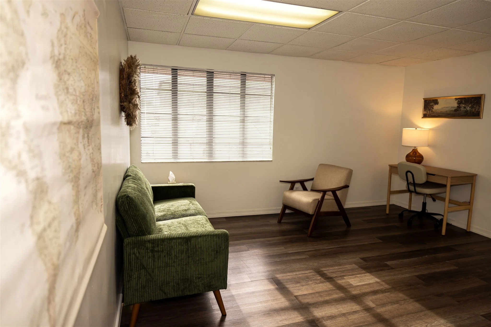 Warm Cozy Orlando Therapy Office