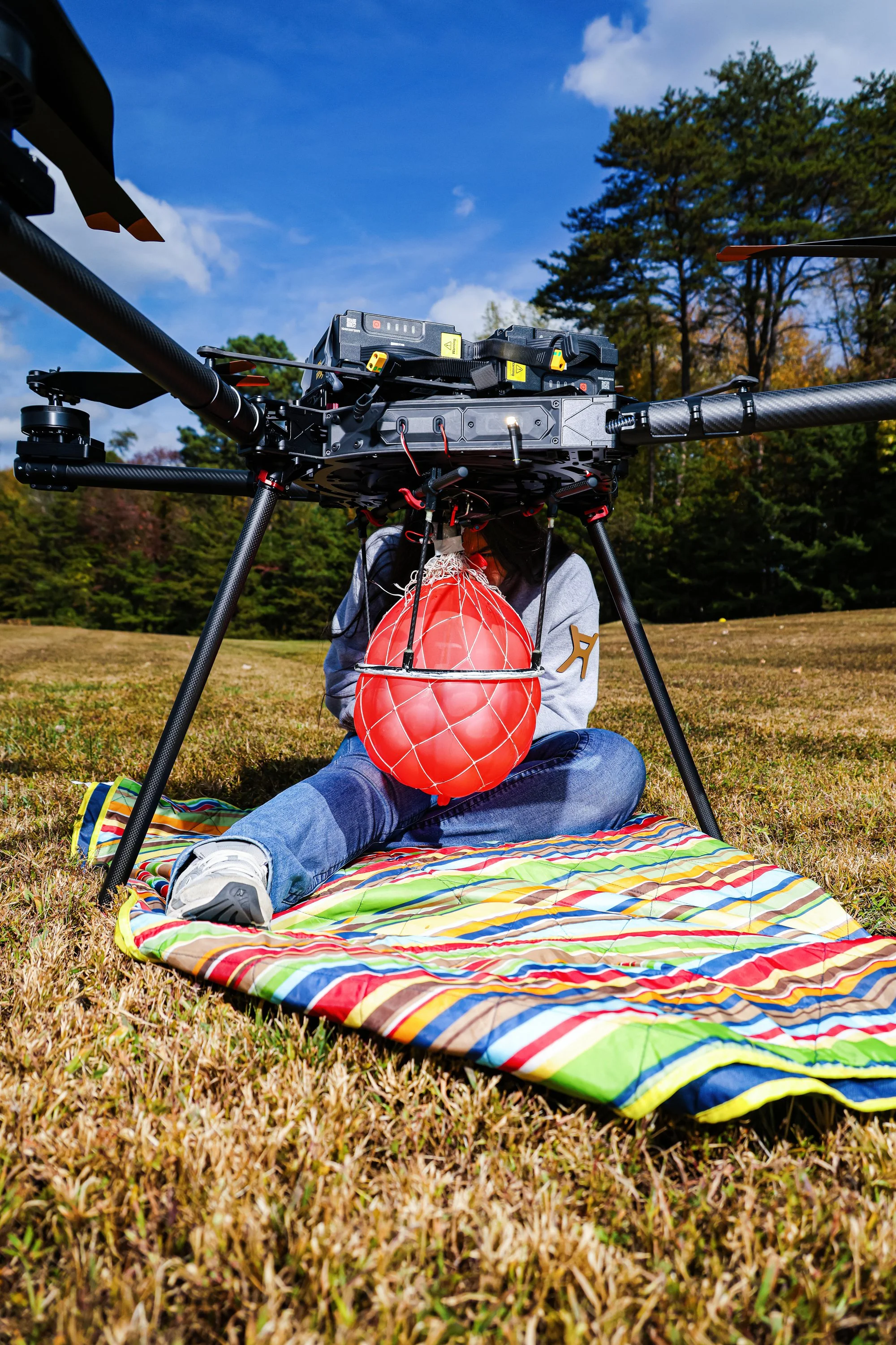 UNM firefighting drone