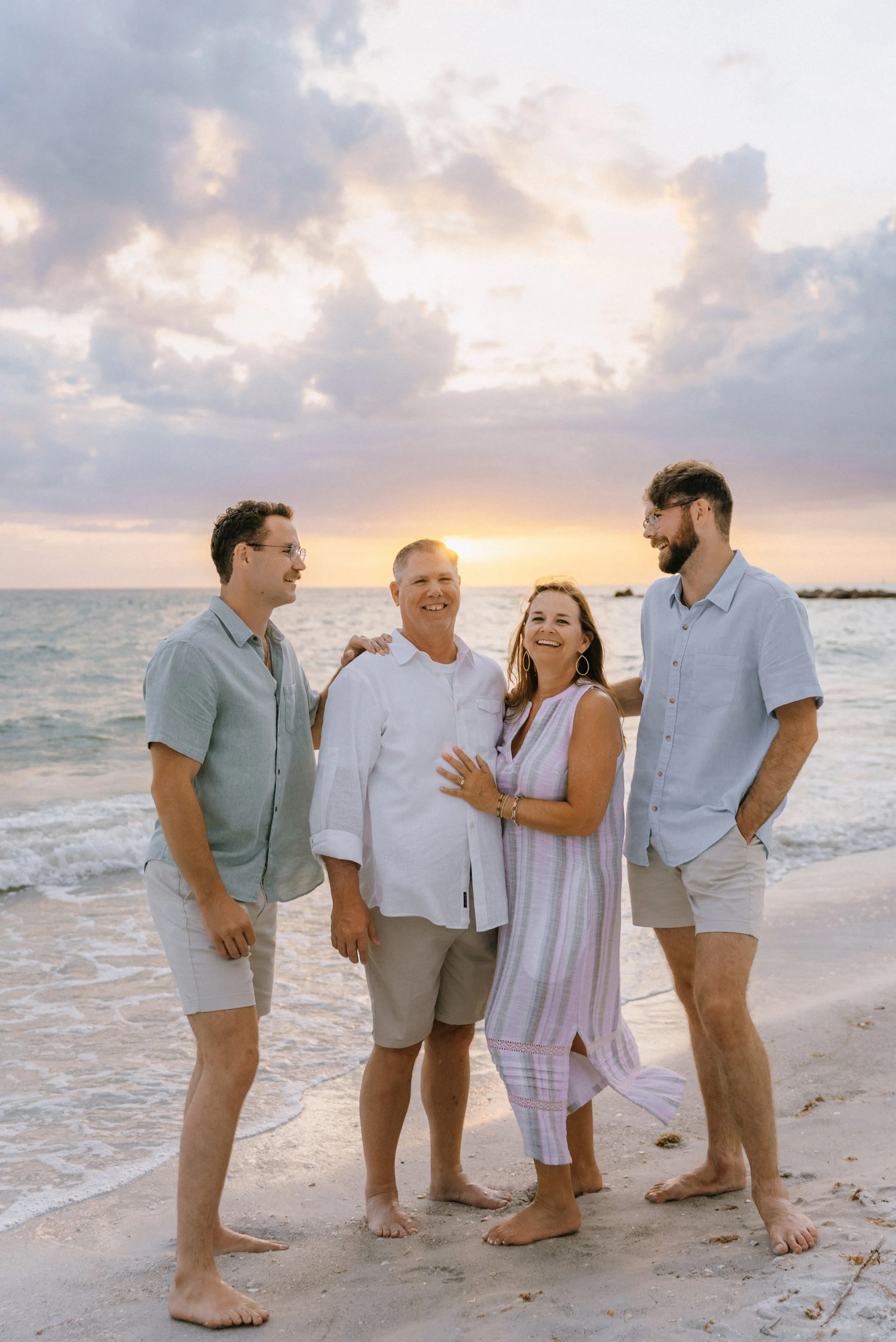 Family Photos In Clearwater Beach