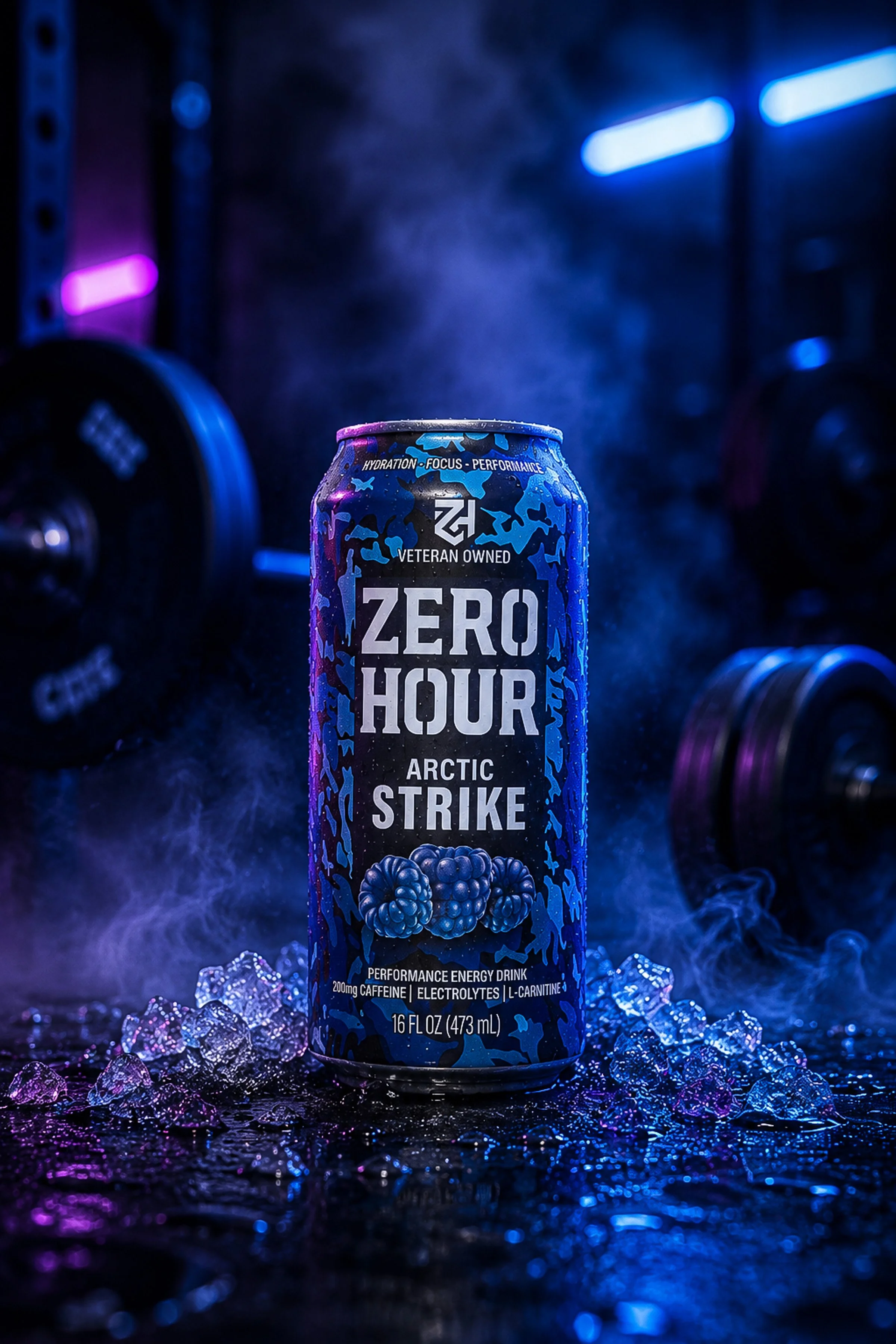 Energy Drink Studio Shoot
