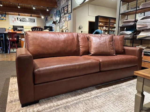 Luxe Leather Sofa