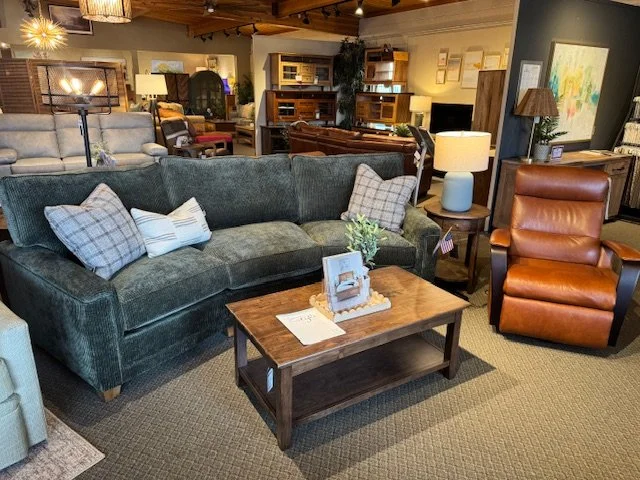 My Style Biangular Sofa and Peak Recliner