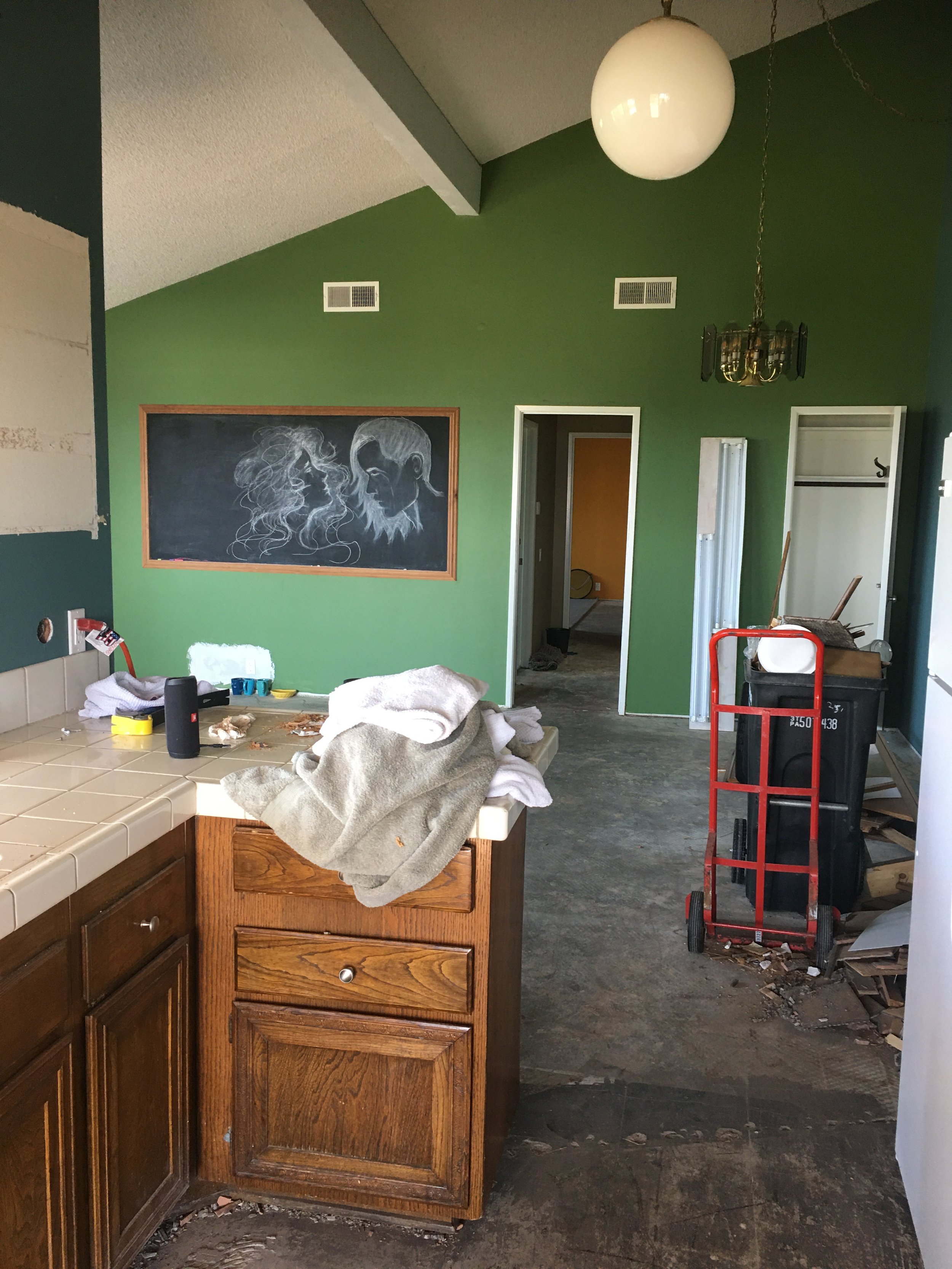 Kitchen redesign BEFORE