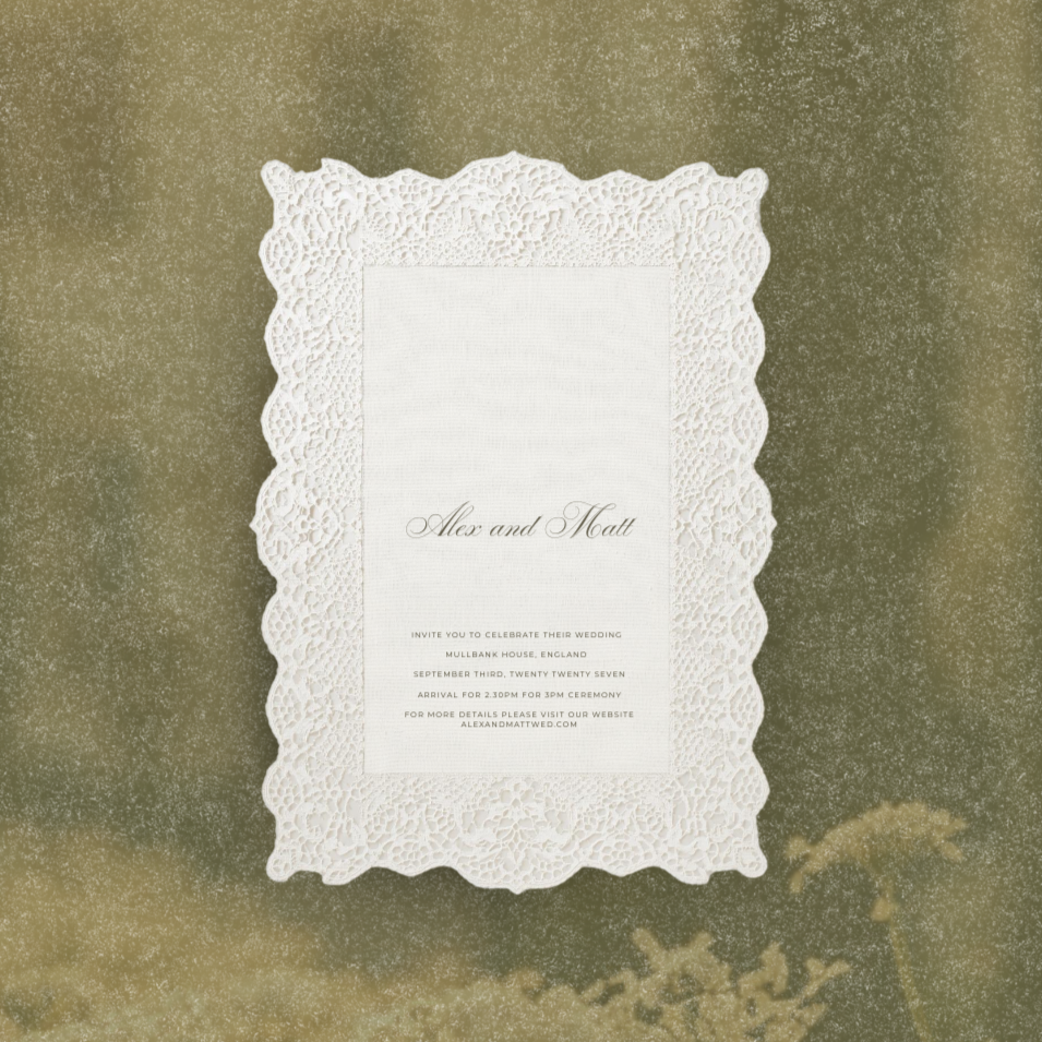 Custom Digital Invitation Design