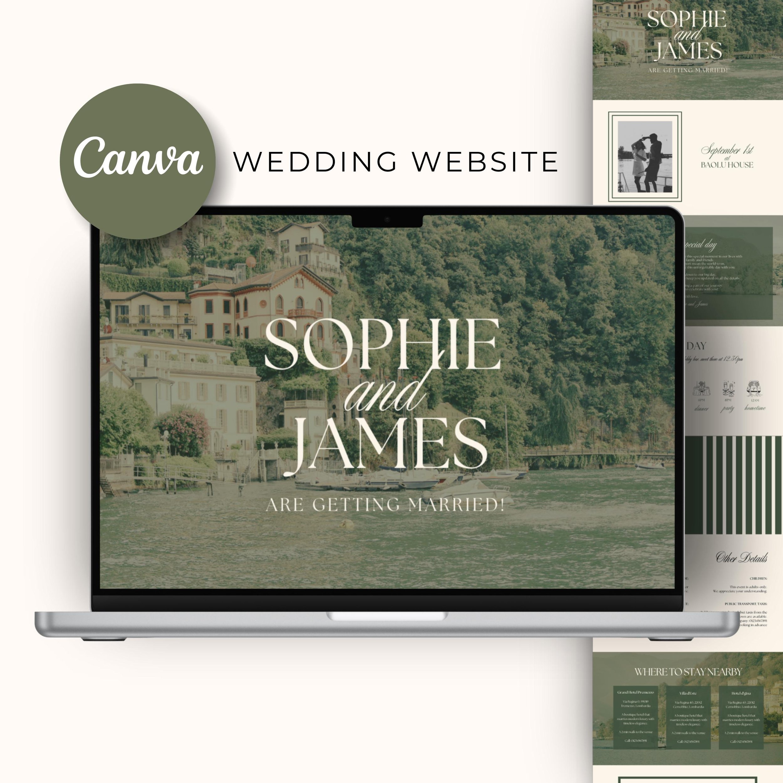 Wedding Website Template