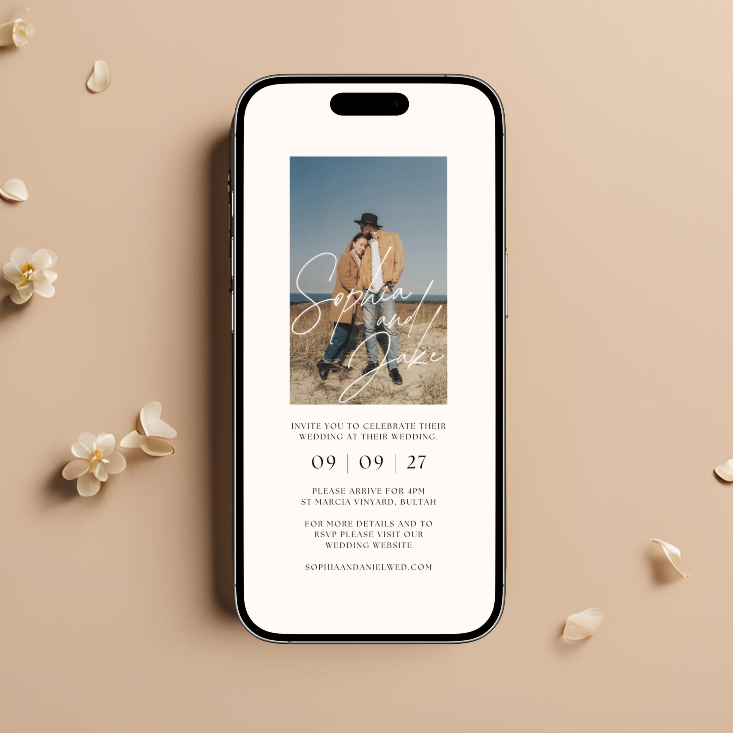 Electronic Wedding Invitation