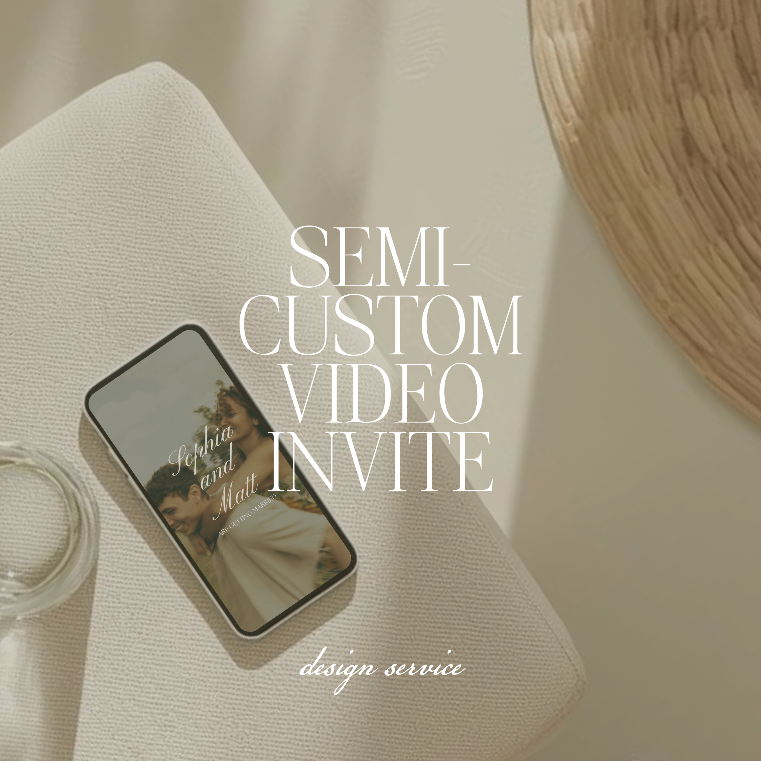 Semi-Custom Video Invitation