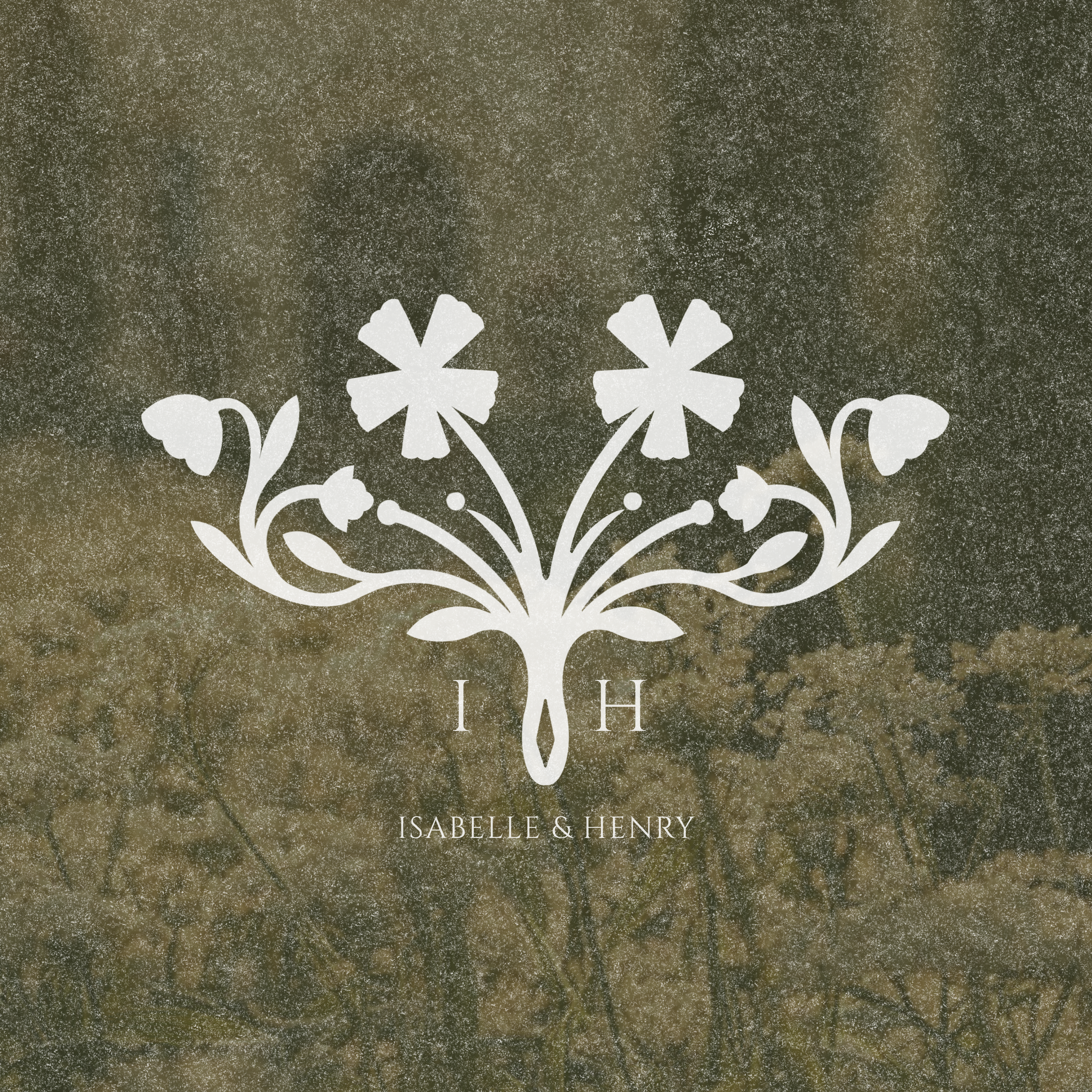Colette | Semi-Custom Floral Wedding Logo