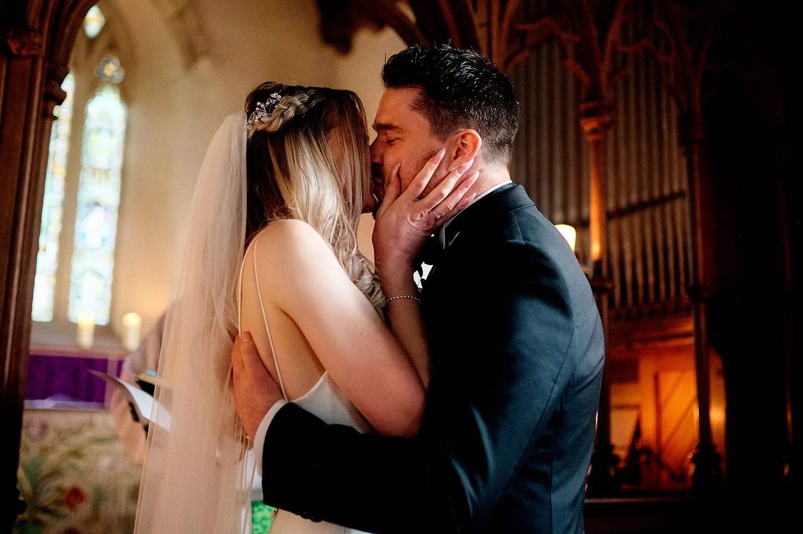 You may now kiss the Bride